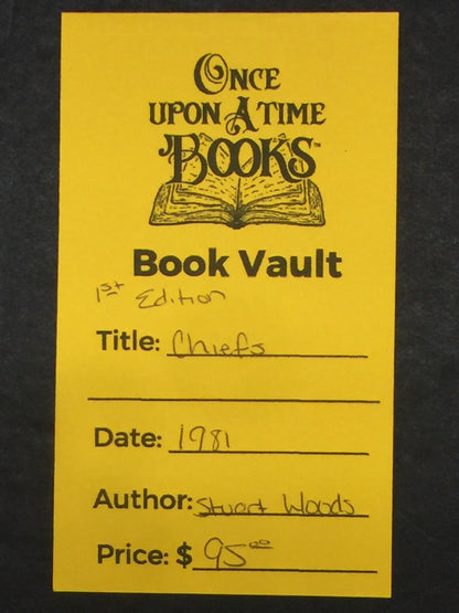 Chiefs - Stuart Woods - 1st Edition - 1981