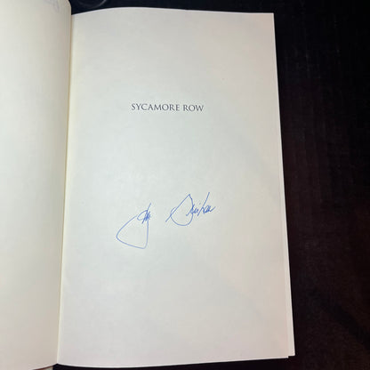 Sycamore Row - John Grisham - Signed - 2013