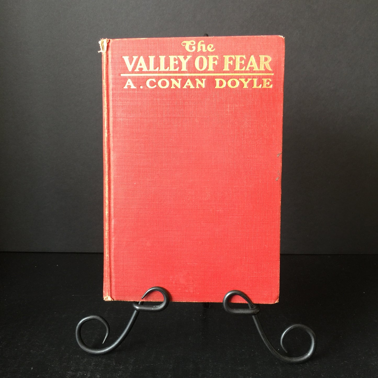 The Valley of Fear - Sir Arthur Conan Doyle - Early Print - 1914