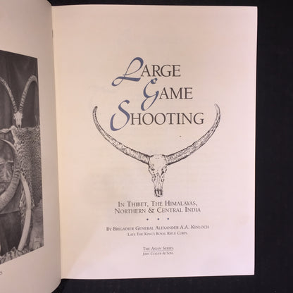 Large Game Shooting - Alexander Kinloch - 1995