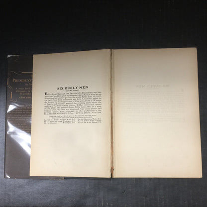 The President's Daughter - Nan Britton - First Political Exposé Book - Scarce - First Edition - Spine Damage - 1927