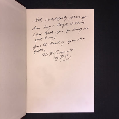 Messages From My Heart - W. A. Criswell - Signed - 1994