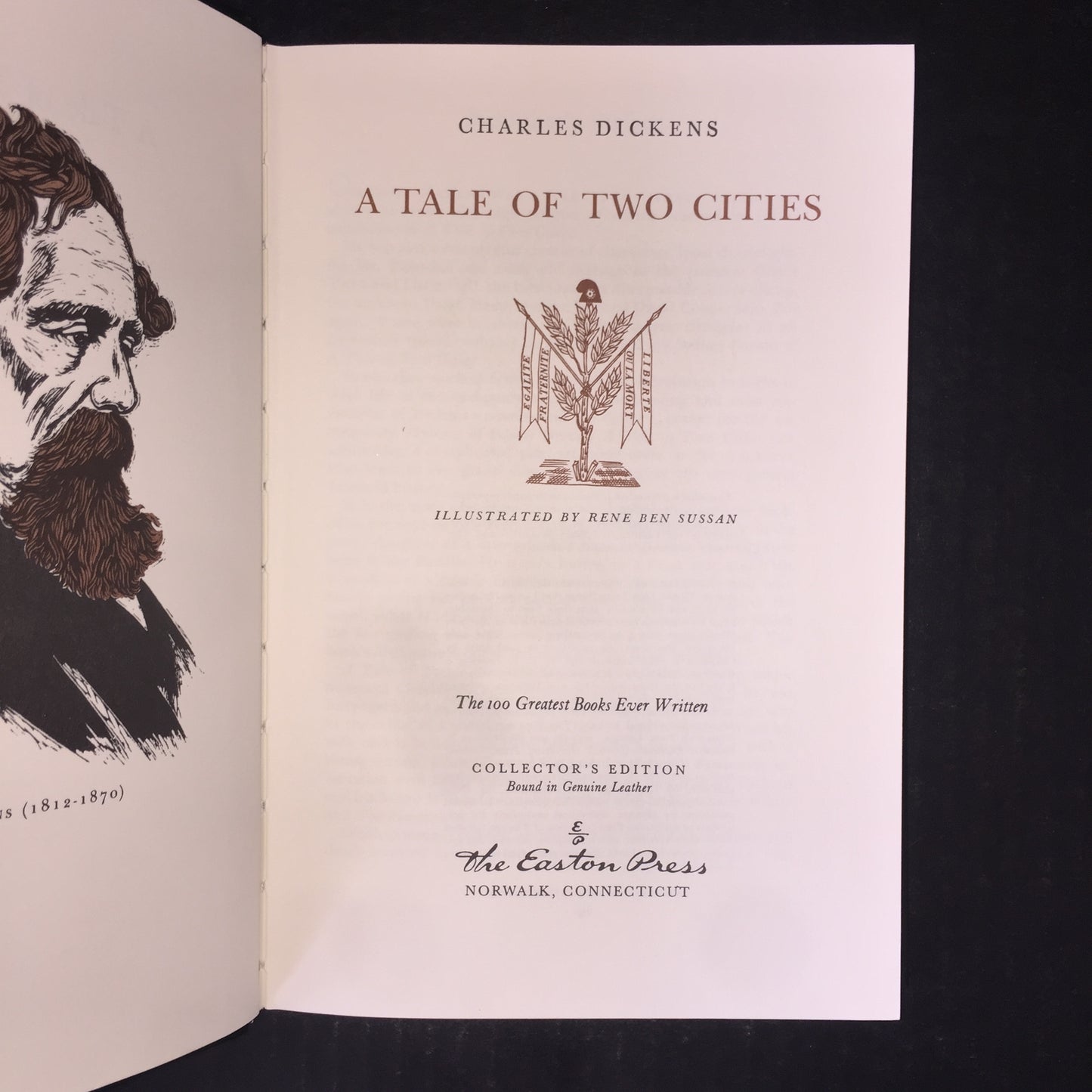 A Tale of Two Cities - Charles Dickens - Easton Press - 1981