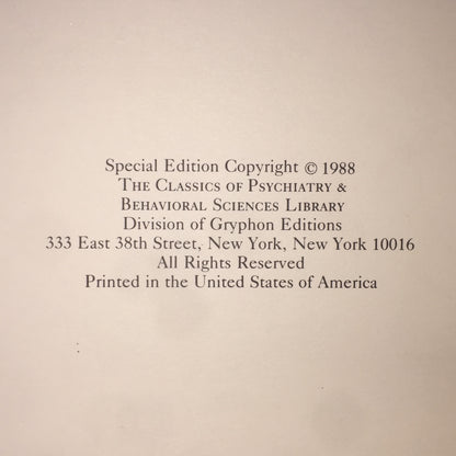 The Interpretation of Dreams - Dr. Sigmund Freud - 1st Thus - Heavy Gilt Loss - 1988