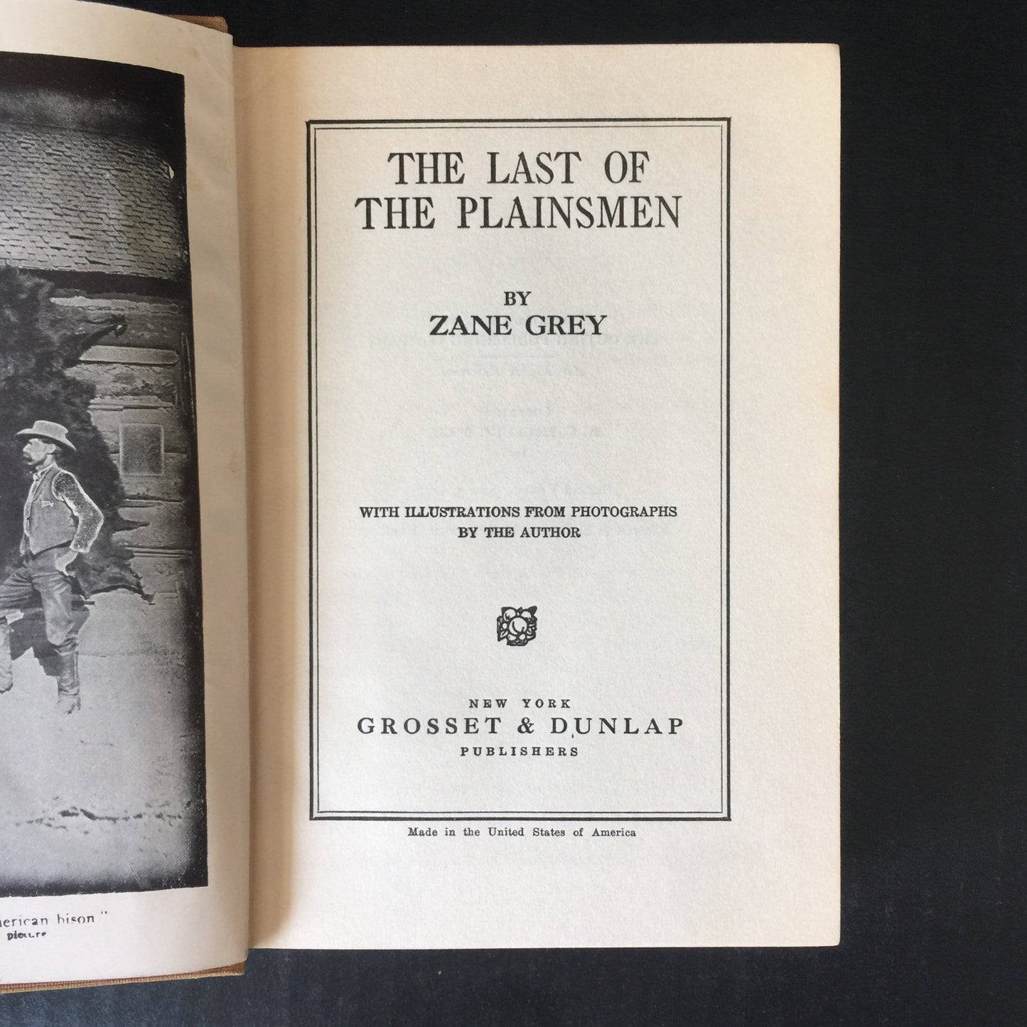 The Last of the Plainsman - Zane Grey - 1911