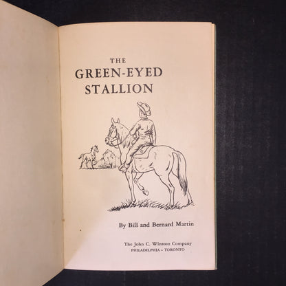 Green Eyed Stallion - Bill and Bernard Martin - Signed - 1953