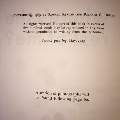 Where's The Rest of Me? - Ronald Reagan - 1965