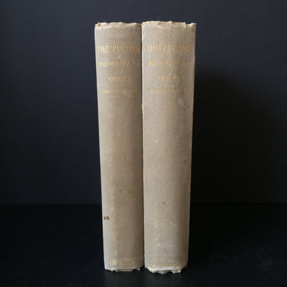 The Puritan in Holland, England, and America - Douglas Campbell - 2 Volumes - 1892