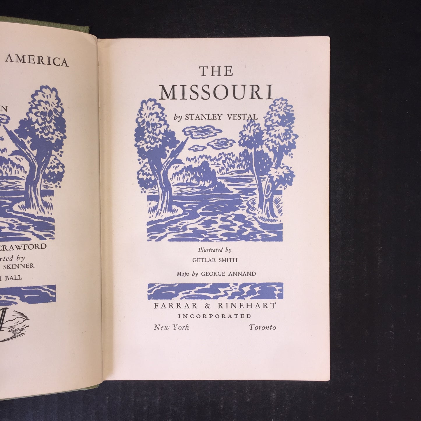 The Missouri - Stanley Vestal - 1945
