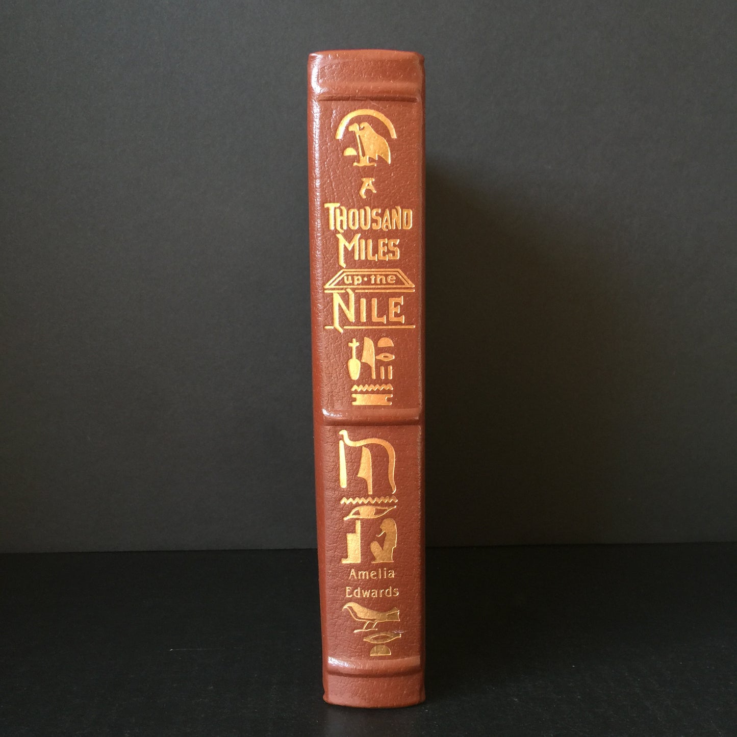 A Thousand Miles Up the Nile - Amelia b. Edwards - Easton Press - Gilt Loss - 1991