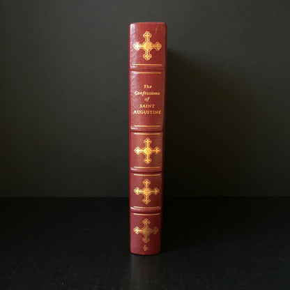 The Confessions of St. Augustine - St. Augustine - Easton Press - Spine Tilt - Bottom Edge Wear - 1979