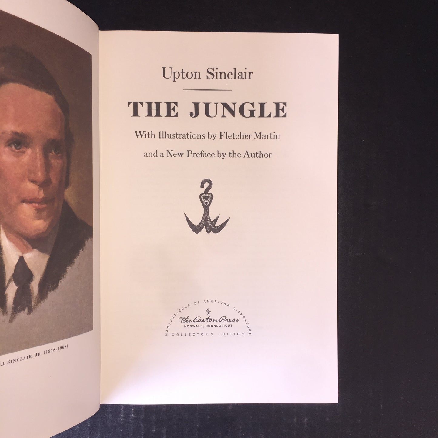The Jungle - Upton Sinclair - Easton Press - Bottom Edge Wear - 1981