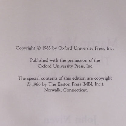 Martin Van Buren - John Niven - Easton Press - 1986