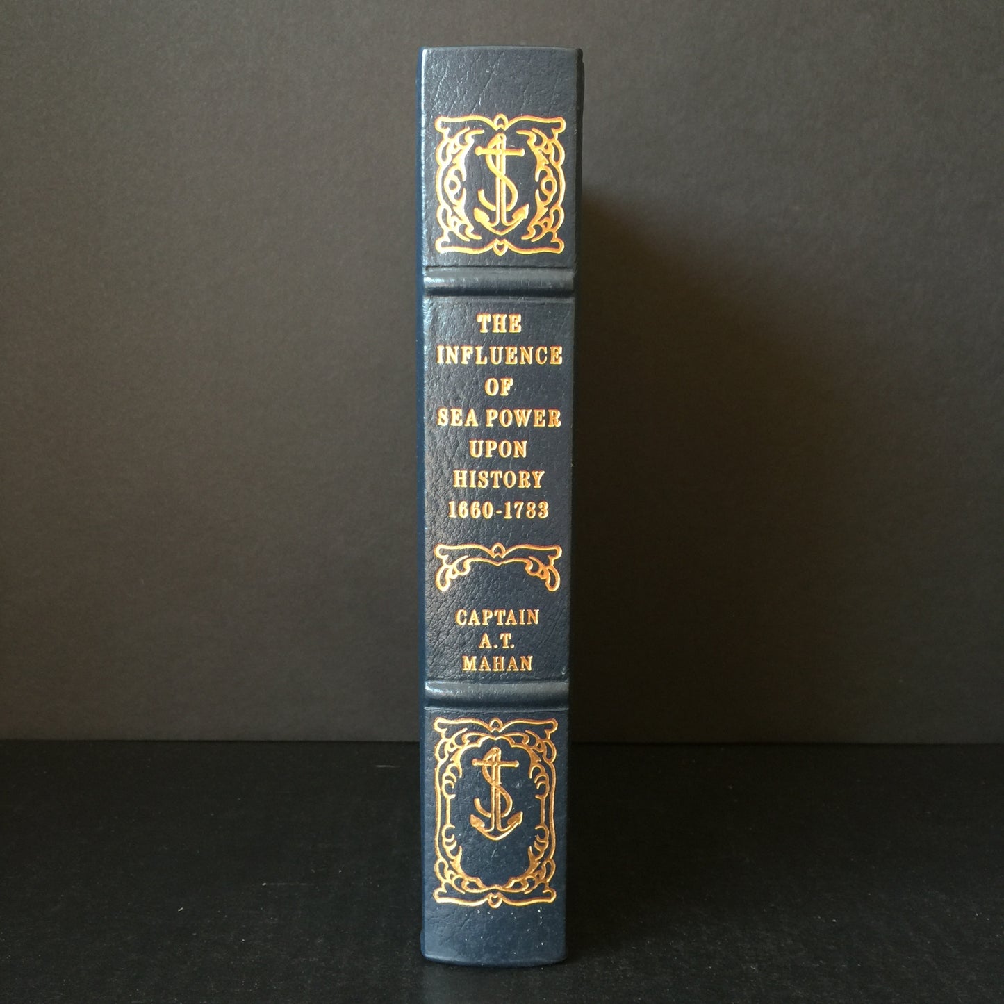 The Influence of Sea Power Upon History 1660-1783 - Captain A. T. Mahan - Easton Press - Gilt Loss - 1989