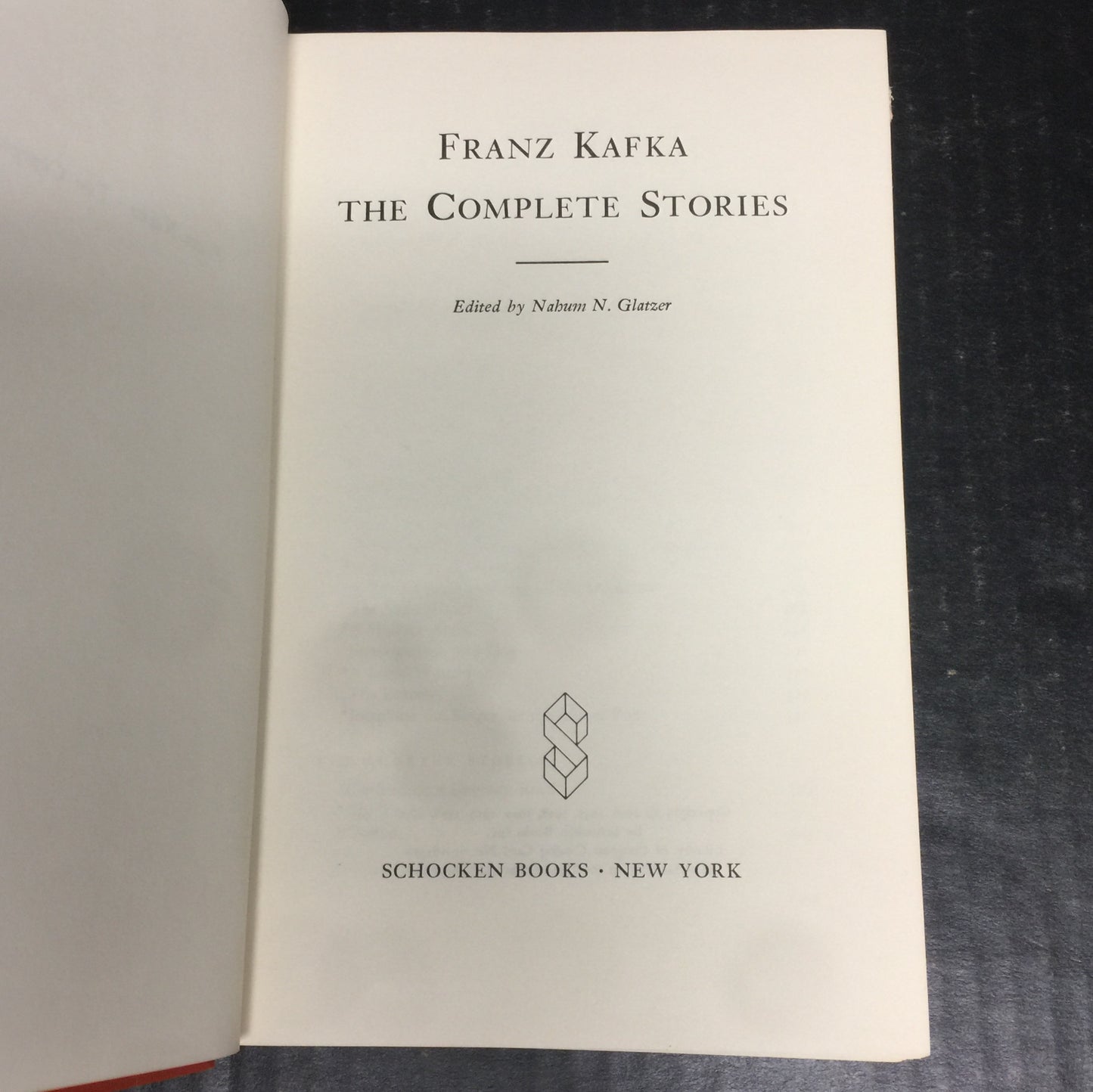 The Complete Stories - Franz Kafka - 1971