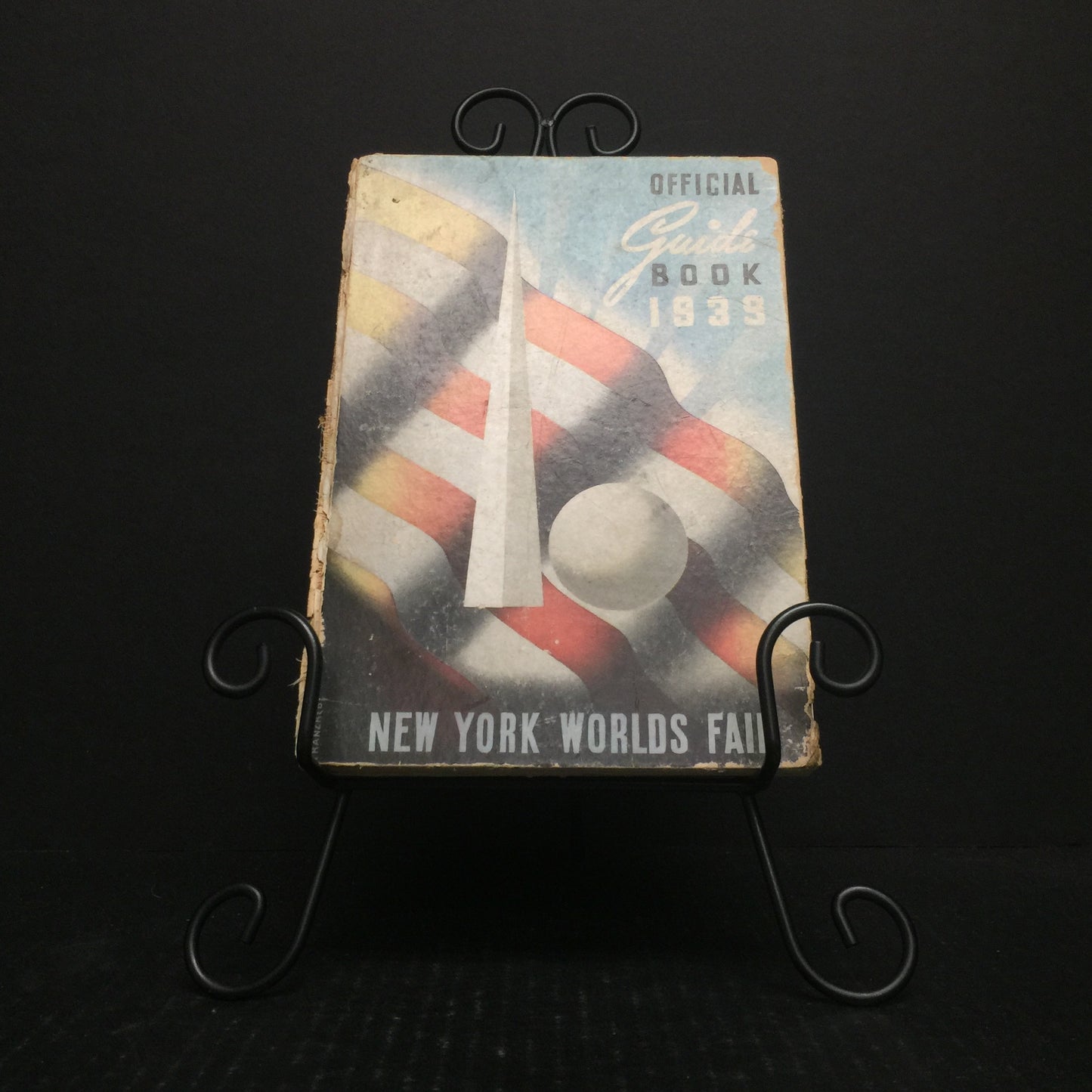 New York Worlds Fair Official Guide Book - Exposition Publications - Spine Damage - 1939