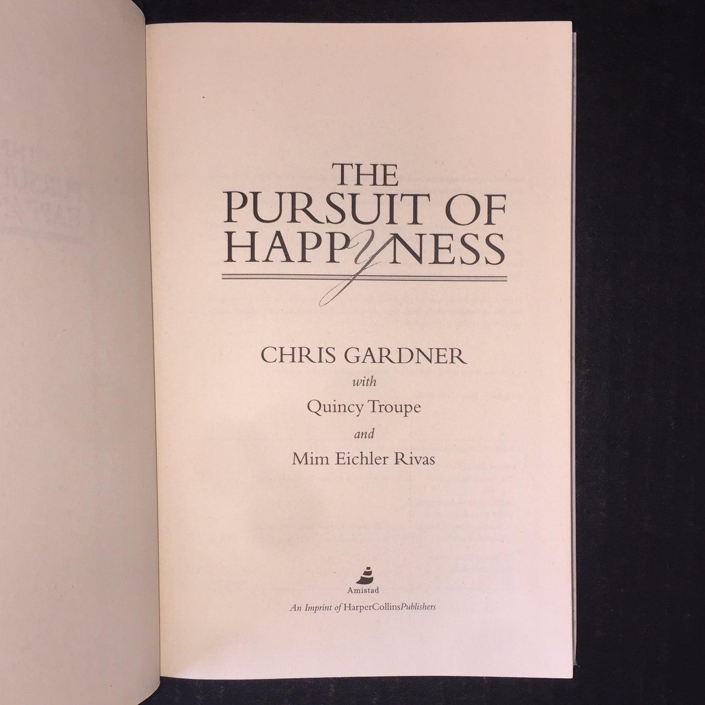 The Pursuit of Happyness - Chris Gardner - Signed - 2006