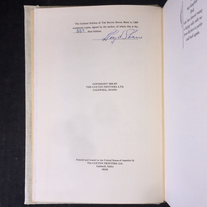 The Round Dance - Lloyd Shaw - 1st Edition - Signed - 1948
