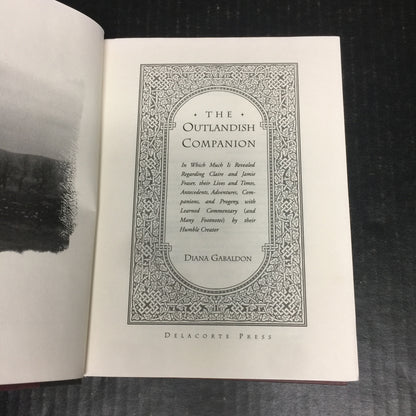 The Outlandish Companion - Diana Gabaldon - Signed by Author - 1999