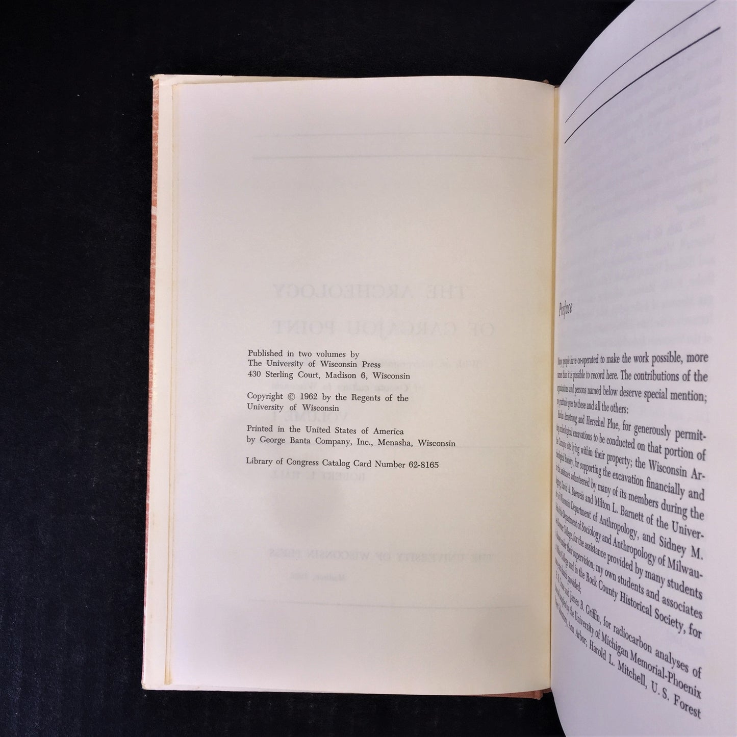 The Archeology of Carcajou Point - Robert L. Hall - 2 Volumes - 1962