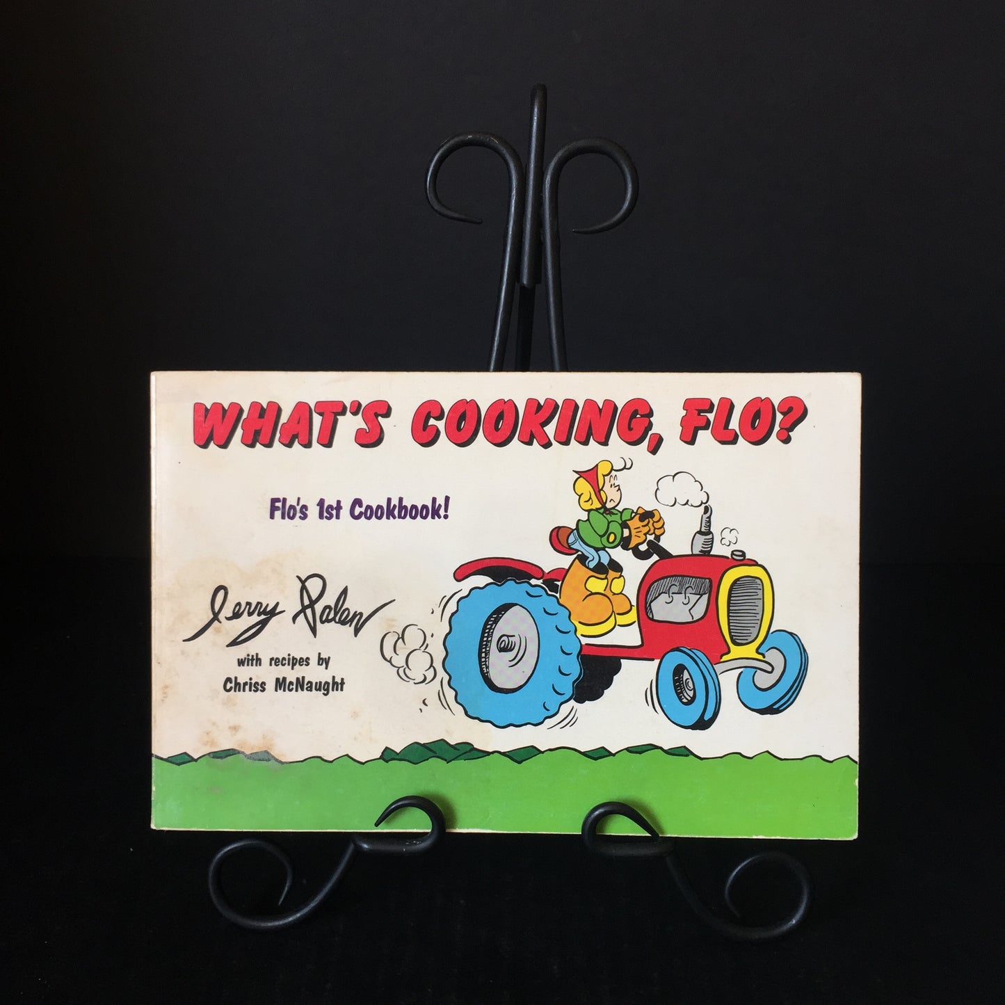 What's Cooking, Flo? - Jerry Palen - Signed - 1990