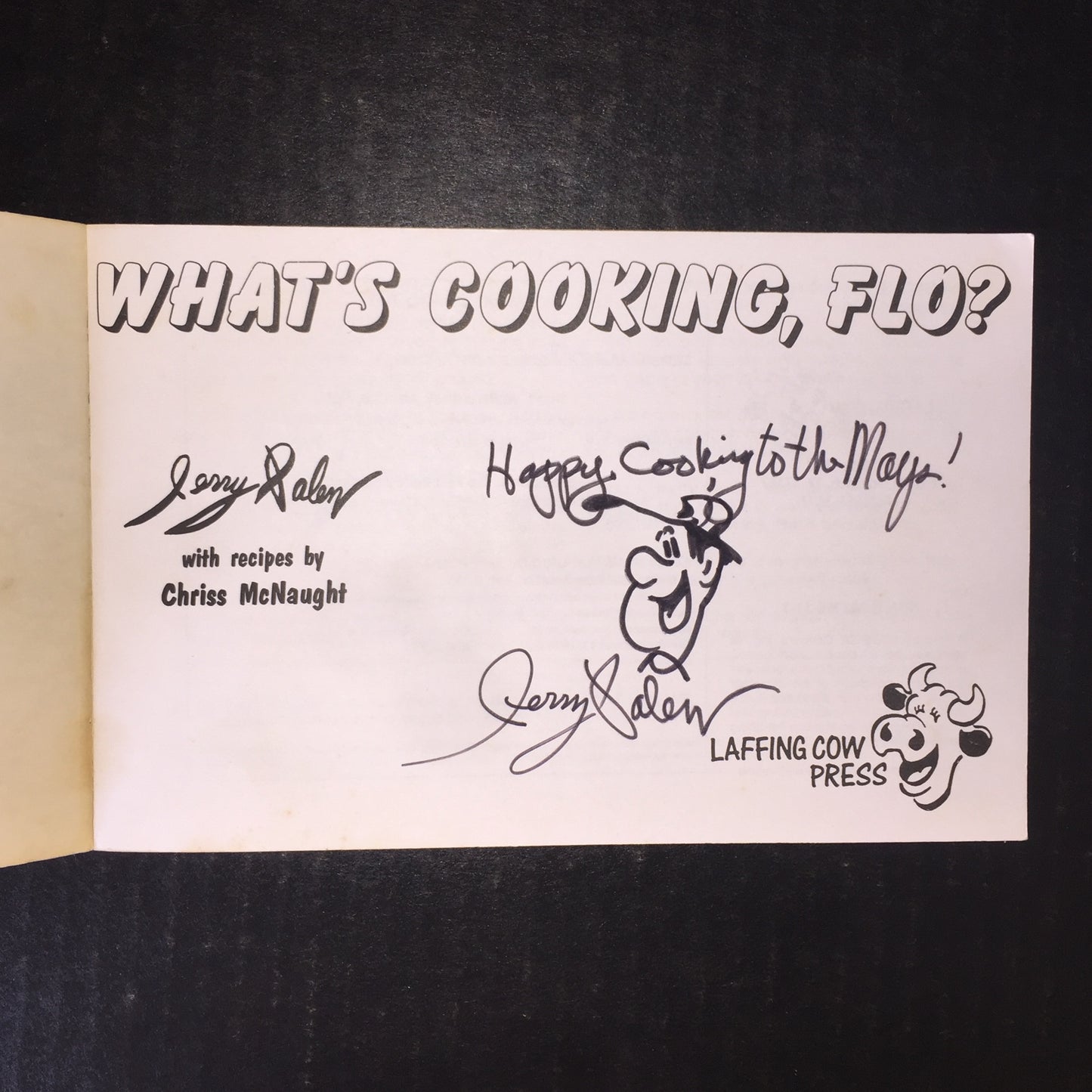 What's Cooking, Flo? - Jerry Palen - Signed - 1990