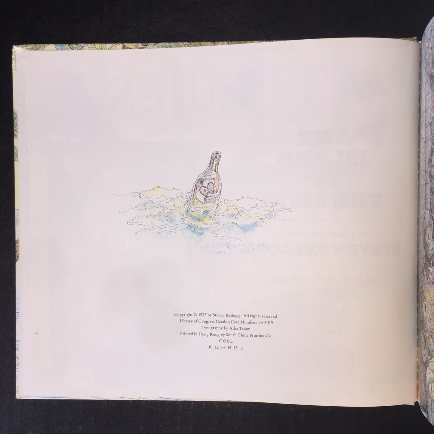 The Island of the Skog - Steven Kellog - Signed - 1973