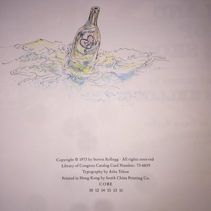 The Island of the Skog - Steven Kellog - Signed - 1973