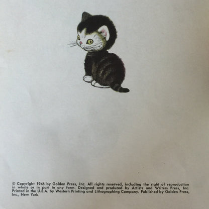 The Shy Little Kitten - Cathleen Schurr - 1946