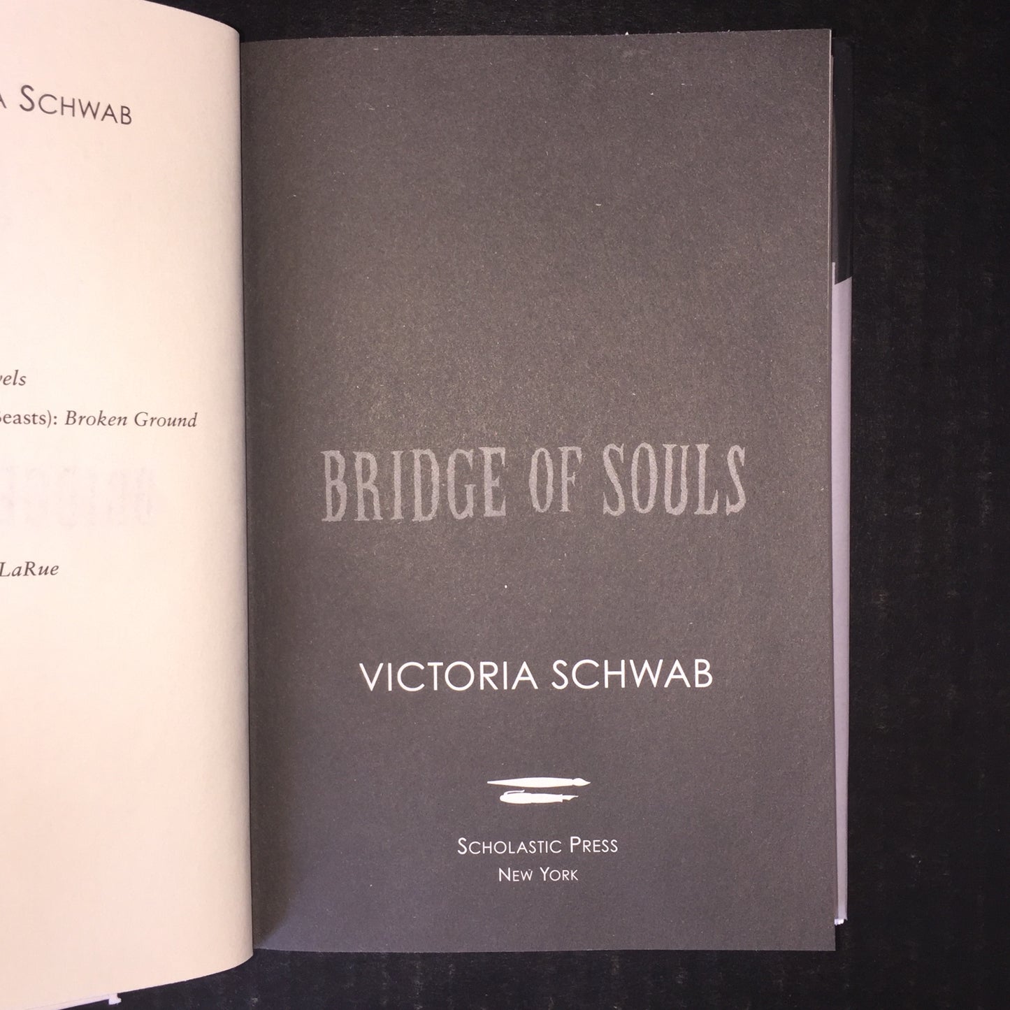 Bridge of Souls - OwlCrate Exclusive - Signed - 2021