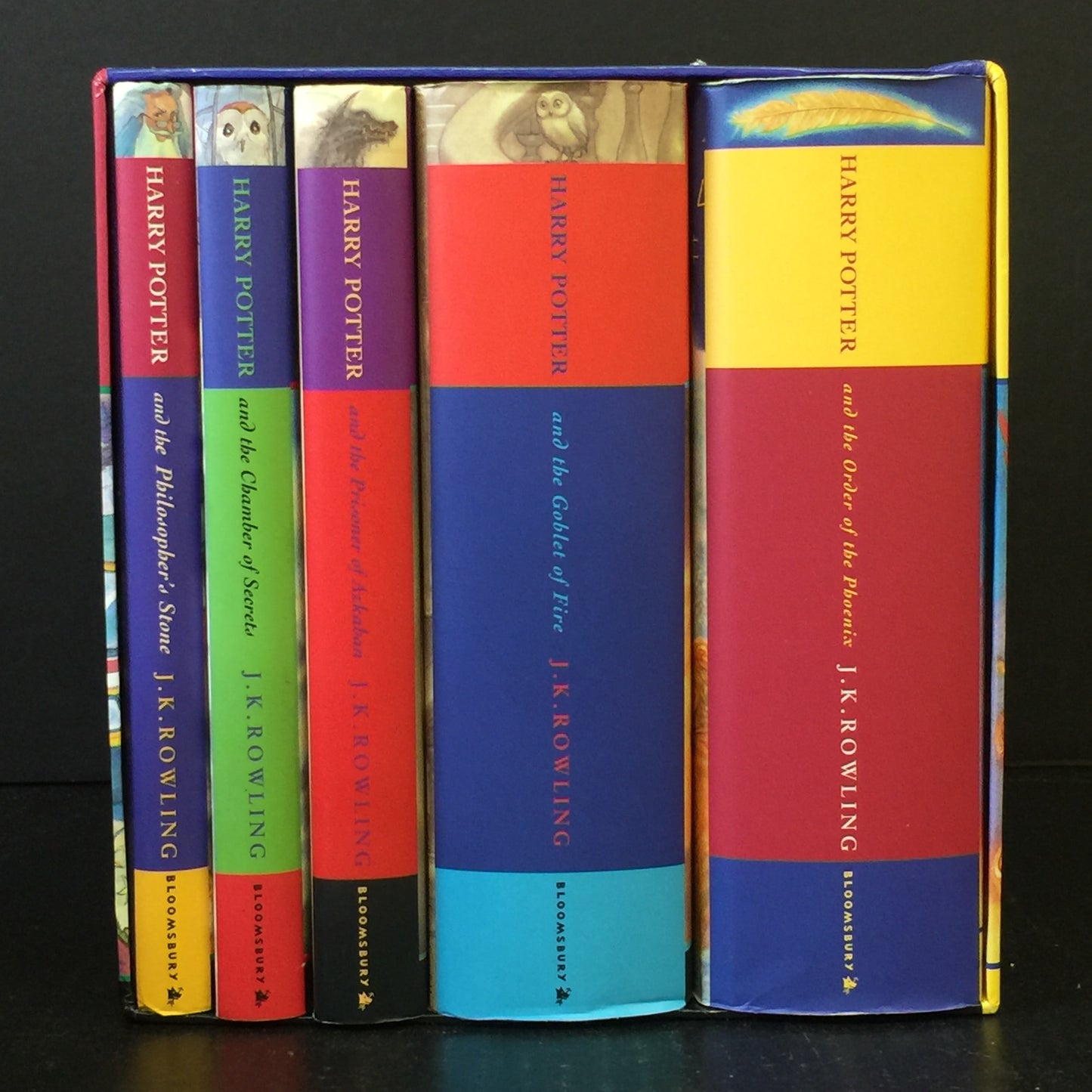 Harry Potter Box Set - UK Edition - 5 Volume Set - J. K. Rowling - 2003