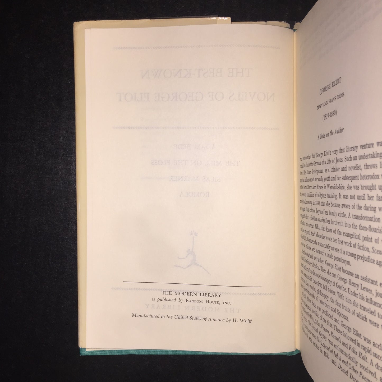 The Best Known Novels of George Eliot - George Eliot - 1940