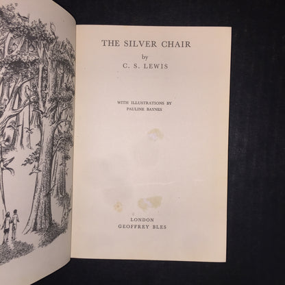The Chronicles of Narnia - C.S. Lewis - 1st UK Editions - Includes Poster