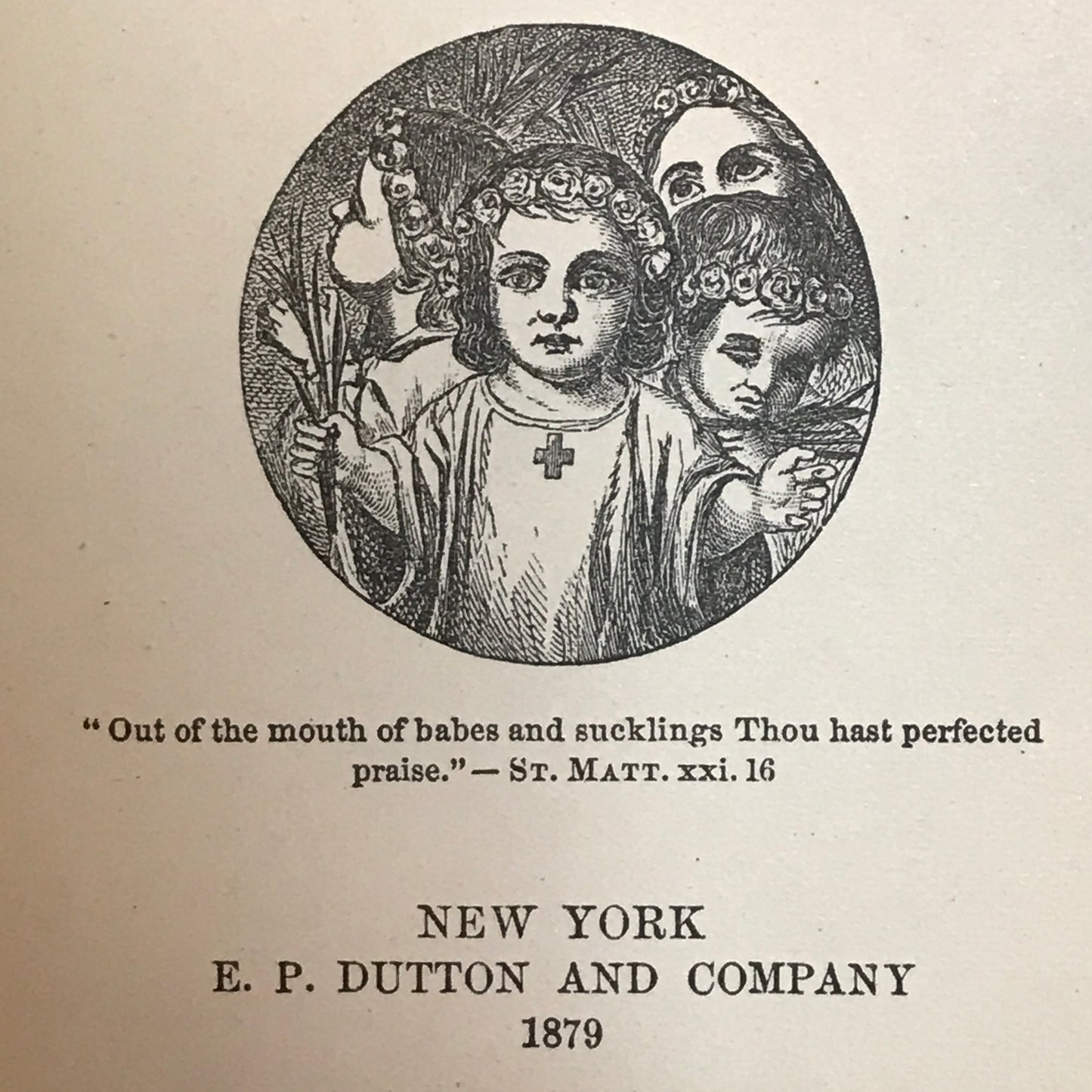 Hymns for Little Children - C. F. Alexander - 1879