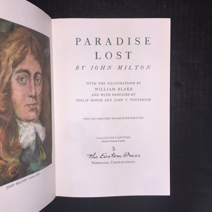 Paradise Lost - John Milton - Easton Press - 1976