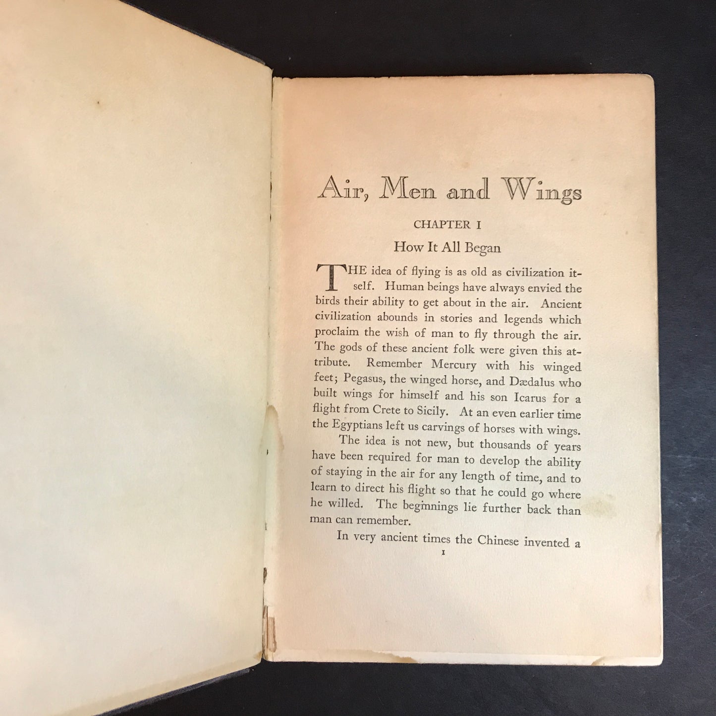 Air, Men and Wings - L. George and J. Gilman - 1929