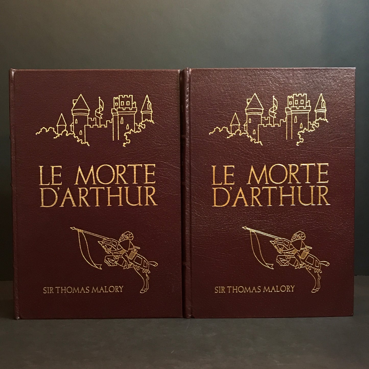 Le Morte D'Arthur - Sir Thomas Malory - Easton Press - 2 Volume Set - 1983