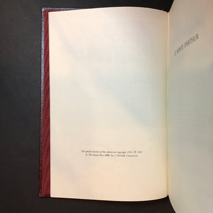 Le Morte D'Arthur - Sir Thomas Malory - Easton Press - 2 Volume Set - 1983
