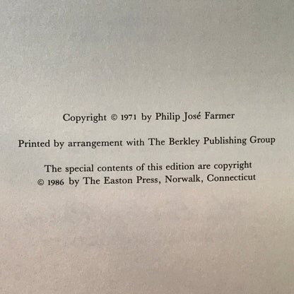 To Your Scattered Bodies Go - Philip Jose Farmer - Easton Press - 1986