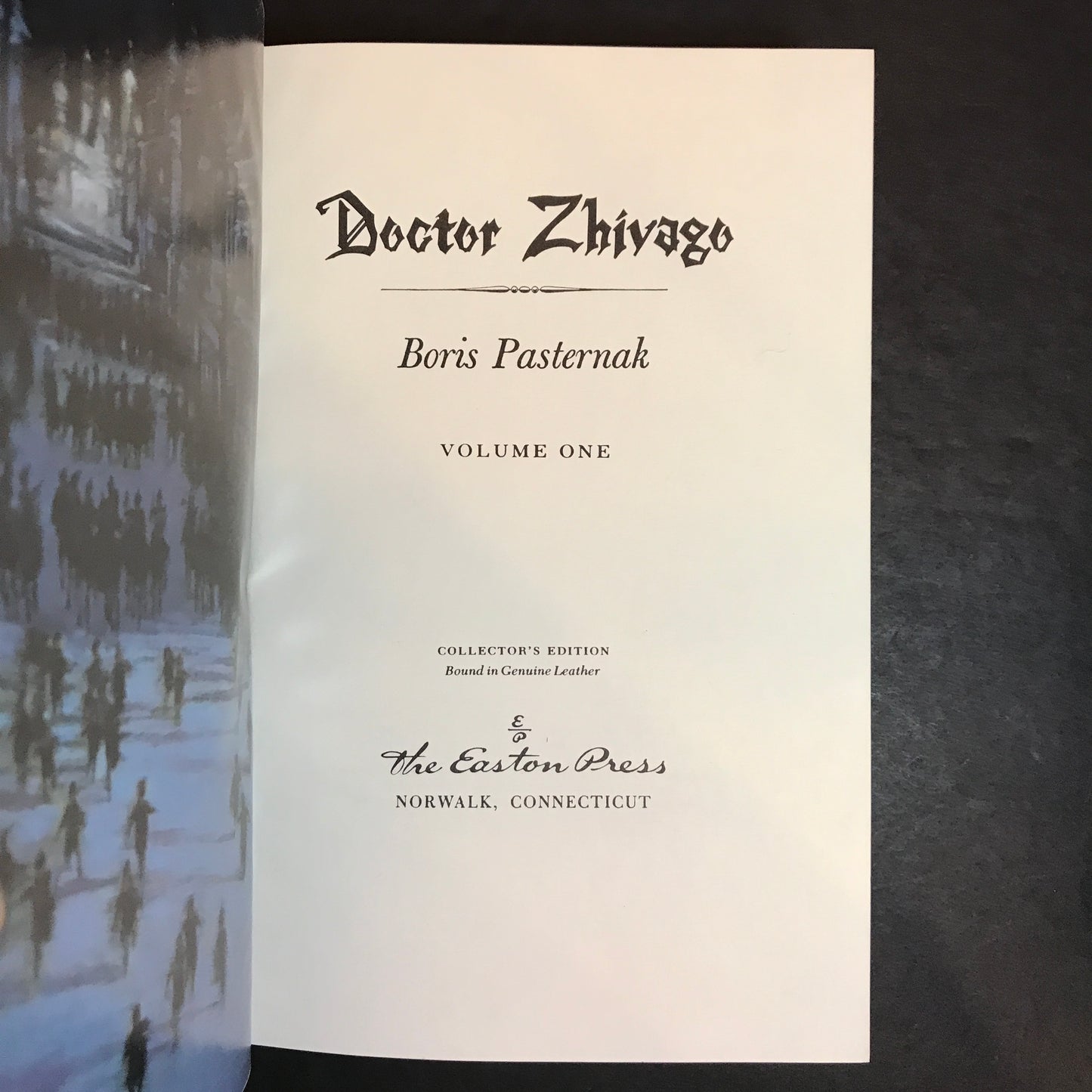 Doctor Zhivago - Boris Pasternak - Easton Press - 2 Volume Set - 1986