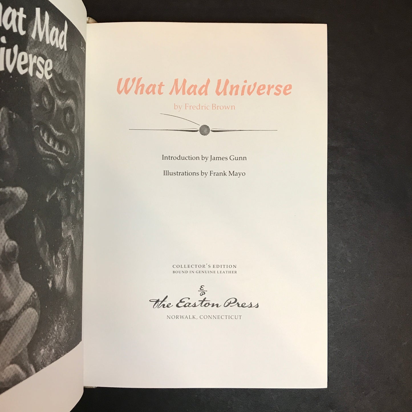 What Mad Universe - Fredric Brown - Easton Press - 1986