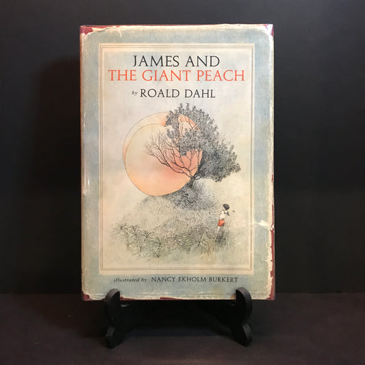 James and the Giant Peach - Roald Dahl - 1st Edition - 2nd Issue with a 1st Issue Dust Jacket - 4 Line Colophon containing "book press" - 1961