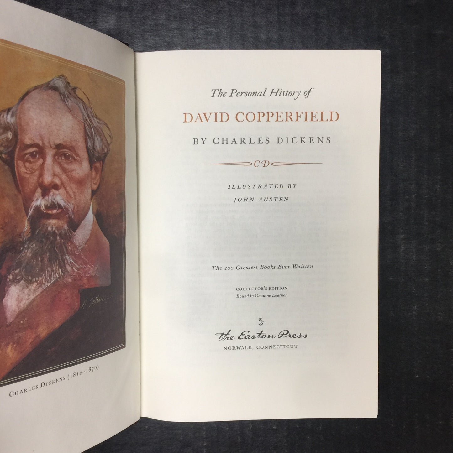 David Copperfield - Charles Dickens - Easton Press - 1979