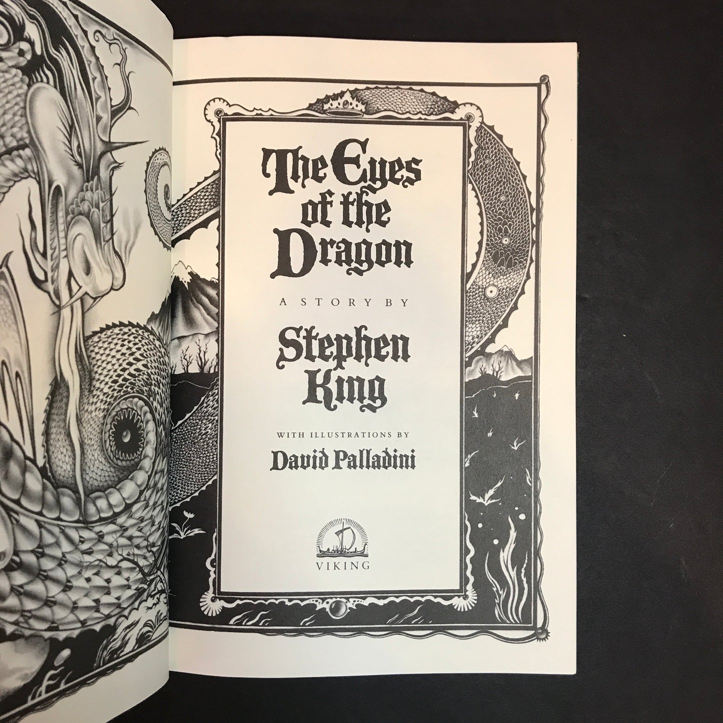 The Eyes of the Dragon - Stephen King - 1st Edition - 1987