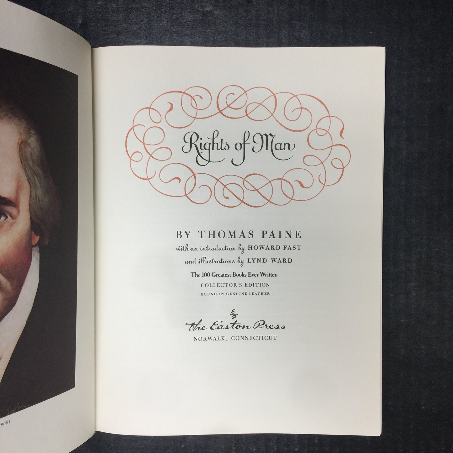 Rights of Man - Thomas Paine - Easton Press - 1979