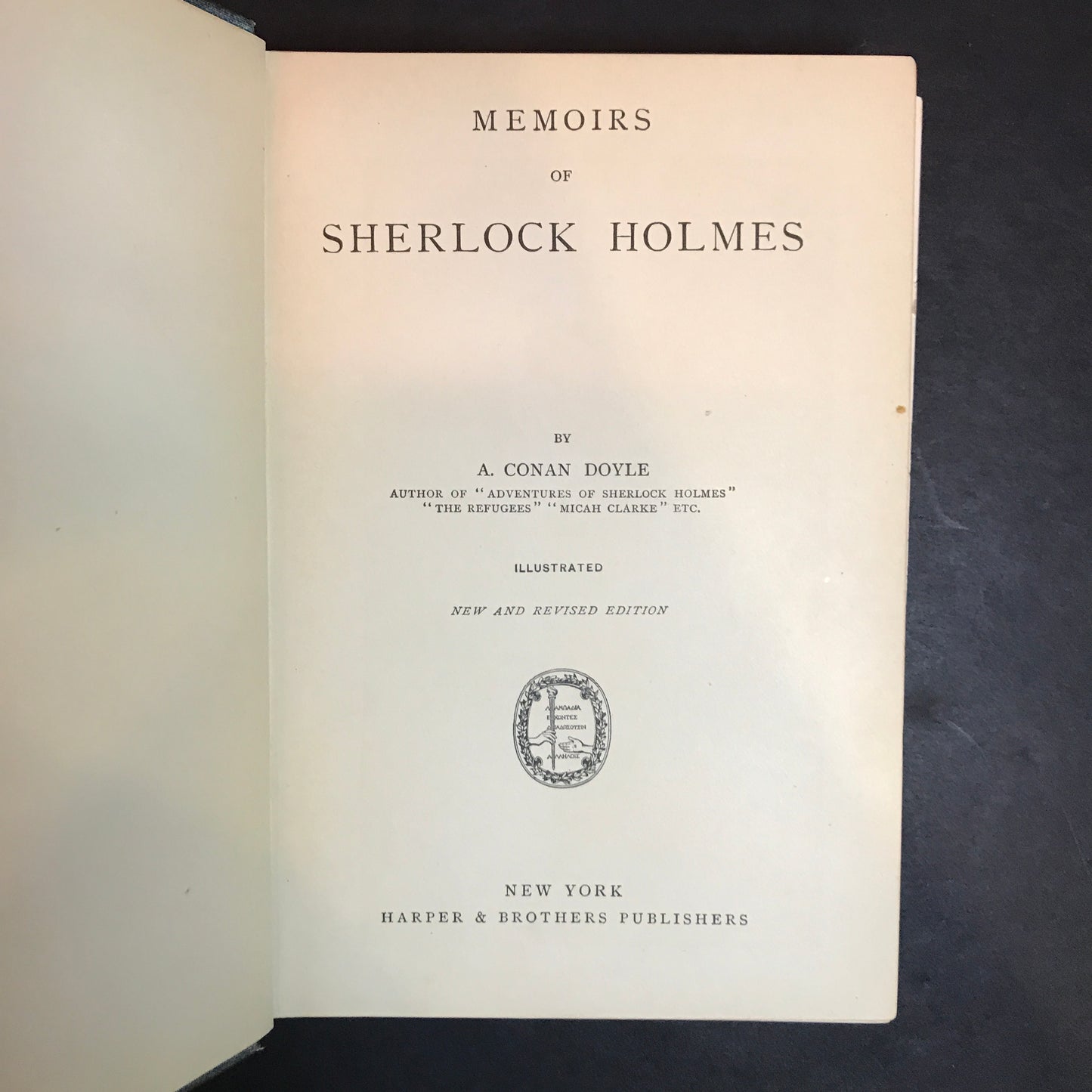 Memoirs of Sherlock Holmes - Arthur Conan Doyle - 1894