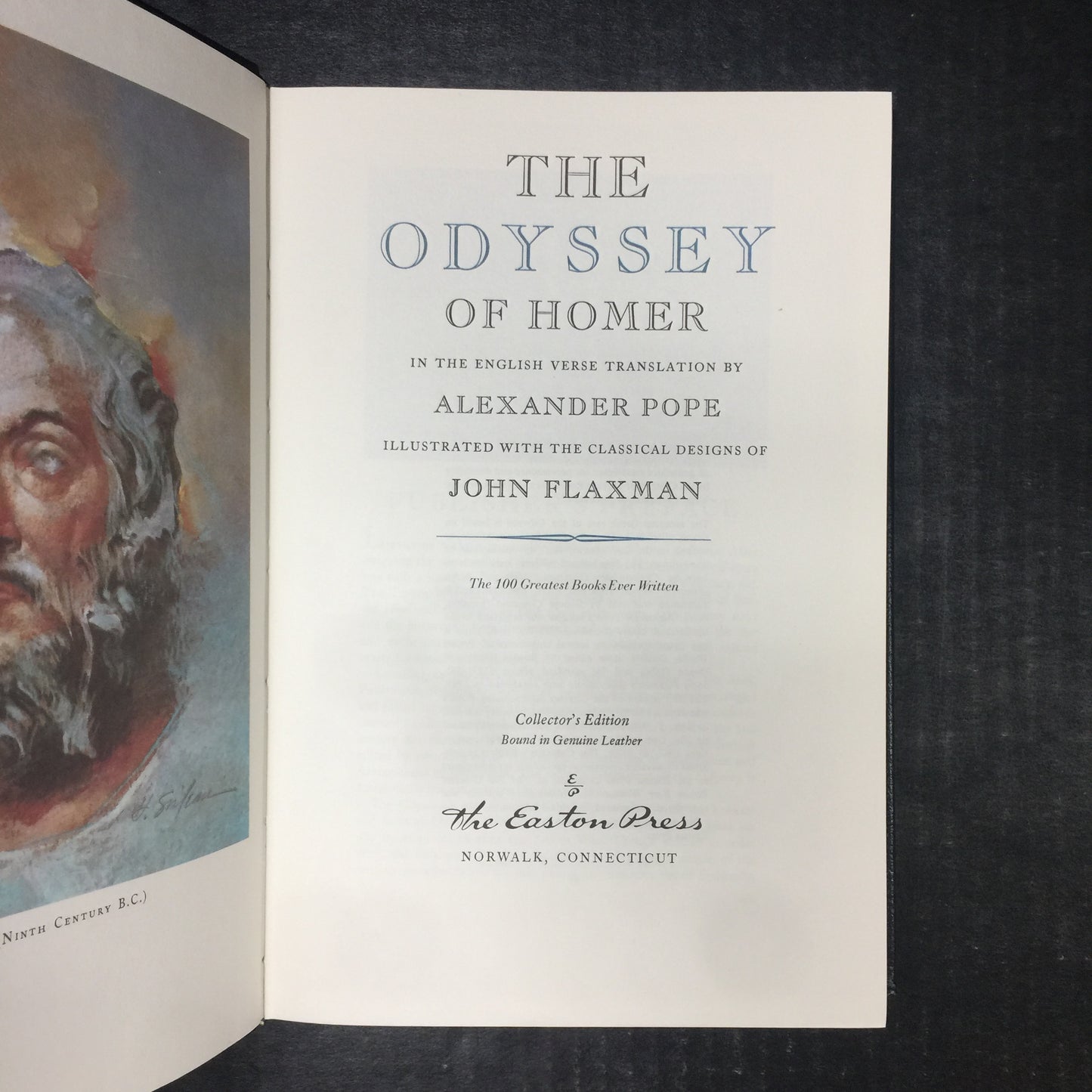 The Odyssey - Homer - Easton Press - 1978