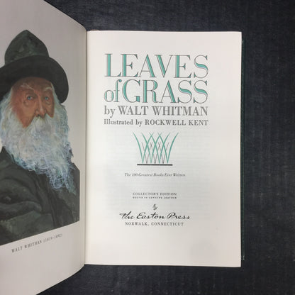 Leaves of Grass - Walt Whitman - Easton Press - 1977