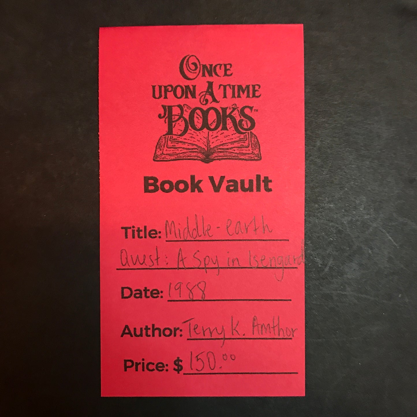 Middle-earth Quest: A Spy in Isengard - Terry K. Amthor - 1988