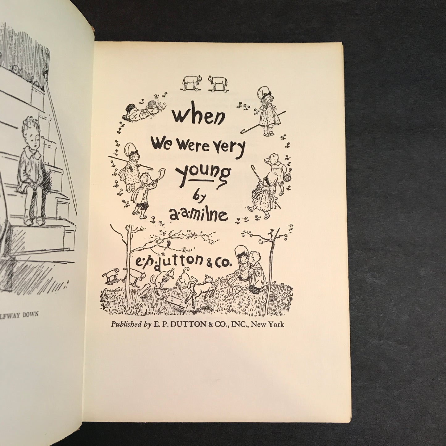 When We Were Very Young - A. A. Milne - 253rd Printing - 1960